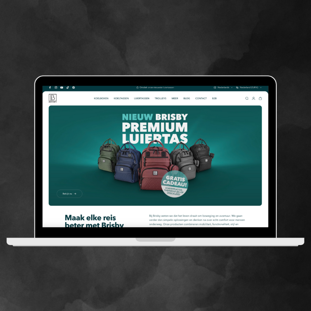 Brisby website Flow